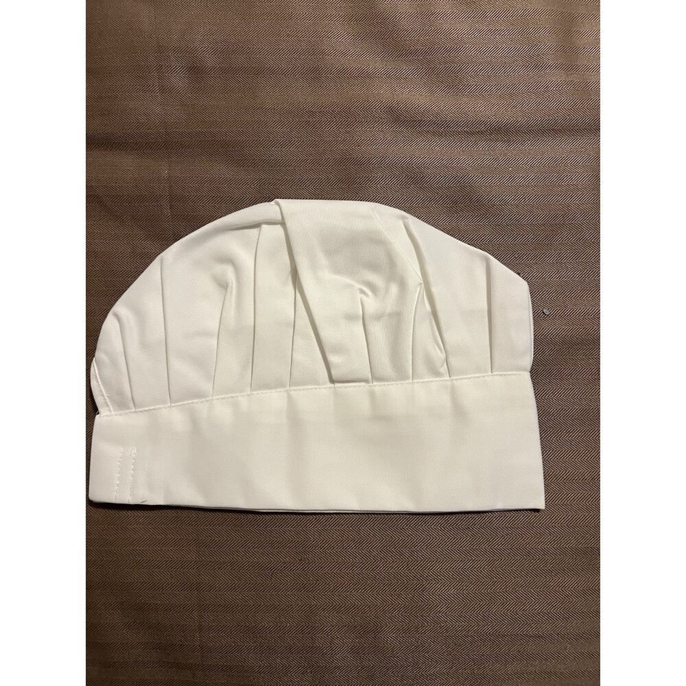 Hyzrz Chef Hat Adult Adjustable Elastic Baker Kitchen Cooking One Size, White